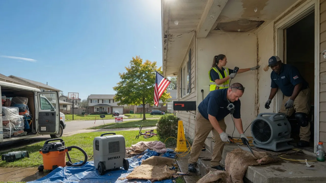 Water Damage Restoration in Folsom, LA near me